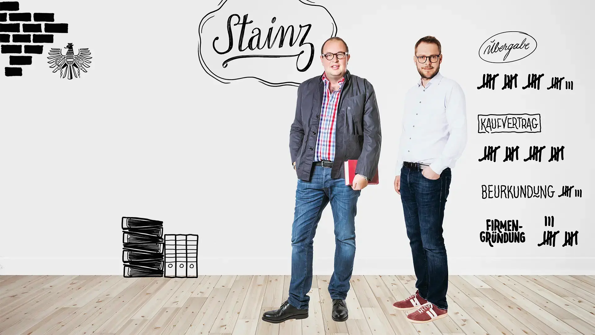 Bild mit Wolfgang Schnabl & Mag. Heinz Stradner